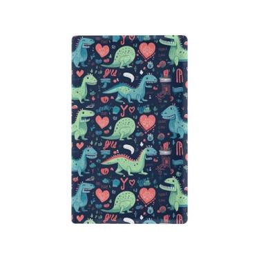 Imagem de SEHANY Capa de tomada de parede de dinossauro engraçado não utilizada, tamanho padrão e à prova de calor, placas decorativas para decoração de escritório doméstico (11,5 cm x 7 cm)