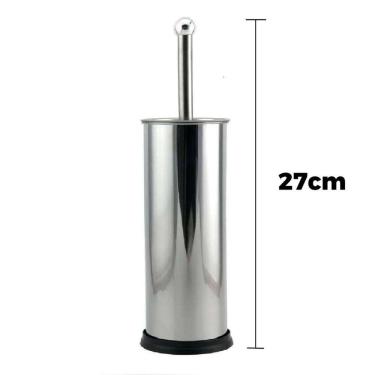 Imagem de Higiene Escova Inox Aço Privada Antiderrapante Banheiro