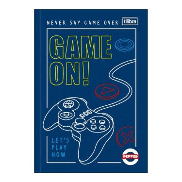 Imagem de Caderno Brochura Capa Dura Pequeno 1/4 Pepper 80 Folhas Tilibra Estampa 4