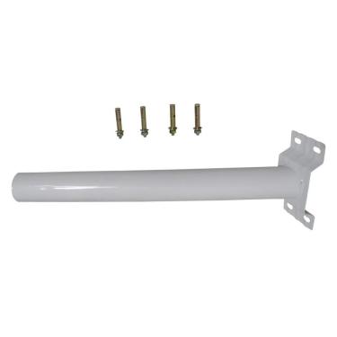 Imagem de Suporte Barra Parede Luminaria Solar Rua Poste Aço