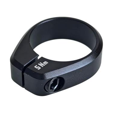 Imagem de Baoblaze Abraçadeira de canote de selim para bicicleta, compatível com canotes de 30,4/30,8/31,6 mm em liga de alumínio, ideal para mountain bike.