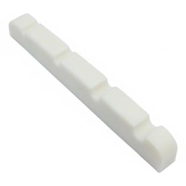 Imagem de Nut Pestana Grafite Para Baixo 4 Cordas Branco 43mm DOLPHIN
