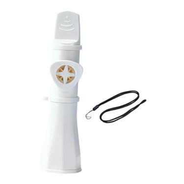 Imagem de simhoa Kazoo infantil, instrumento musical profissional com cordão, brinquedo musical para aprendizado e prática diária, ideal para iniciantes e crianças no, Branco