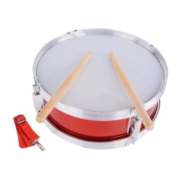 Imagem de harayaa Caixa de bateria de 8 polegadas, instrumento de percussão, leve, com baquetas, ideal para iniciantes e presente para meninas.