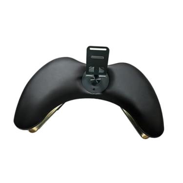 Imagem de Kokiya Apoio de mão para nail art com suporte para celular e pés de metal. Mesa de manicure portátil e confortável para uso doméstico, Preto