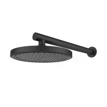 Imagem de Ducha De Parede Dax Del Toro Redonda Black Dax-0100-dt-bl