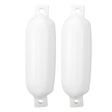 Imagem de Fabater Pára-choques de Barco Com 2 Pacotes, Pára-choques de Barco Marinho Com Nervuras Infláveis ​​para Ancoragem Com 2 Cordas e Agulhas, Bóias Marinhas, 4,33 X 15,75 pol.