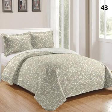 Imagem de Kit Cobre Leito Luxo Casal King 3 Peças  Toque Macio e Acabamento Prem