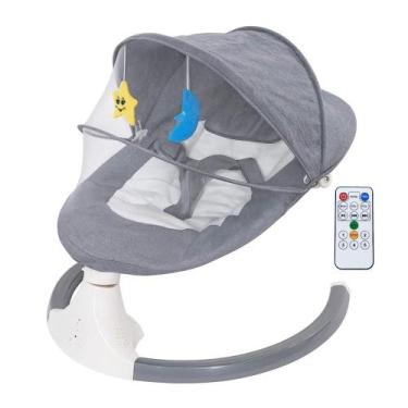 Imagem de Cadeira de Descanso e Balanço Bebê Elétrica Musical - Nagano