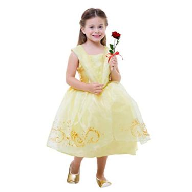 Imagem de Fantasia Princesa Bela(Bela e Fera) Original Disney Com Rosa G 9-12