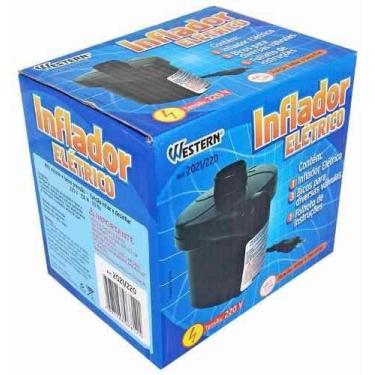 Imagem de Bomba de Inflar Elétrica Western 220v Inflador para colchão piscina bo