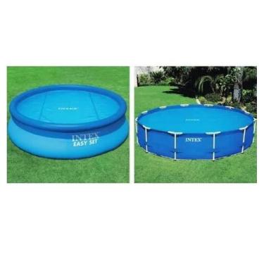 Imagem de Protetor Aquecedor Solar Capa Aquecedora Piscina 366 Cm 3,66 m Intex 2
