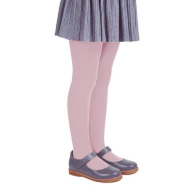 Imagem de Meia Calça Infantil Fio 40 Menina Lobinha Lupo - Loba, Pérola, G