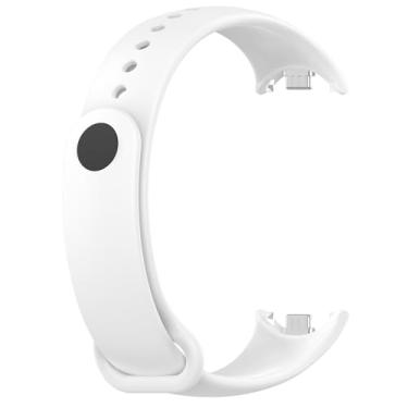 Imagem de DFAMIN Pulseira de borracha para Mi Band 8, acessórios NFC, pulseira esportiva para relógio inteligente Correa Xiaomi MiBand 8, Miband 8, Ágata
