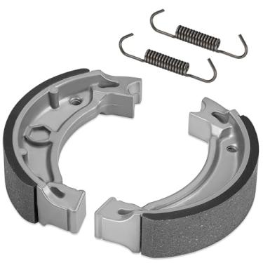 Imagem de Sapata de freio dianteiro/traseiro e mola para Yamaha Blaster Grizzly Raptor TTR Timberwolf Moto-4 TW 80 90 110 125 200 225 350 1962-2024