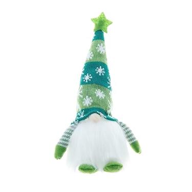Imagem de Ornamentos de Boneca Pelúcia Gnome com Luz LED Decoração Artesanal Iluminação Sentado Café Casa Presente Aconchegante