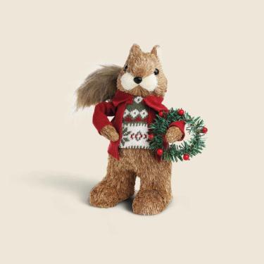 Imagem de Boneco Esquilo Magic Espuma 27cm - Acasa Bege