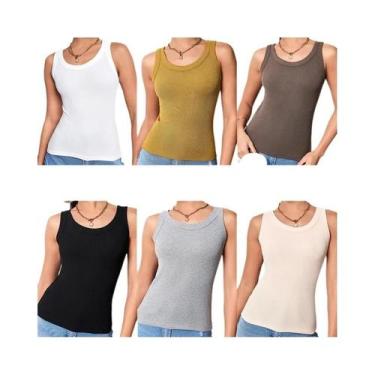 Imagem de Camiseta Básica De Cor Sólida Para Mulheres plus Size, Moda Casual, Ca