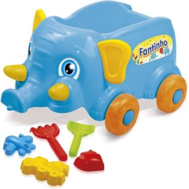 Imagem de Baldinho de Praia Fantinho Praia com Acessórios