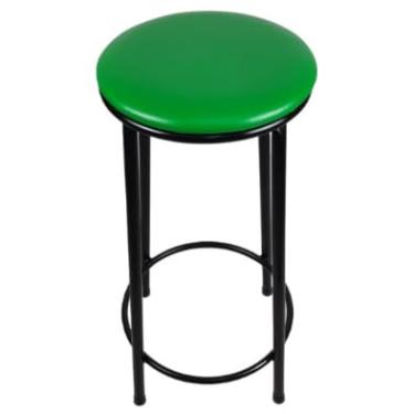 Imagem de Banco Americano Alto Cozinha Balcão Bar Area Gourmet Premium(Verde)