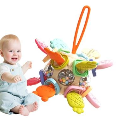 Imagem de Mordedores para bebês de 3 a 6 meses, brinquedos de dentição para bebês | Bolas sensoriais para dentição brinquedos mordedor macio para bebês,Brinquedos de mordedor, dentição de bebês, bolas sensoriai
