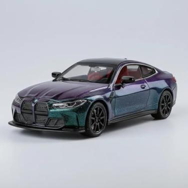 Imagem de Miniatura BmwW M4 Mxdrive Coupe Metal Carro 1:24 (VIOLETA)