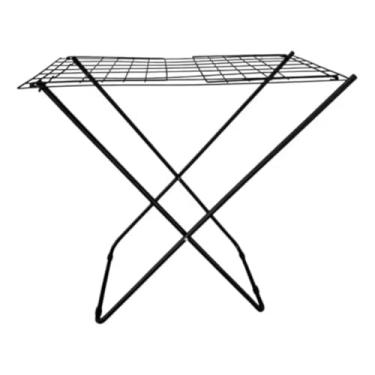 Imagem de Varal De Chão Com Abas Dobravel Aço Pratico