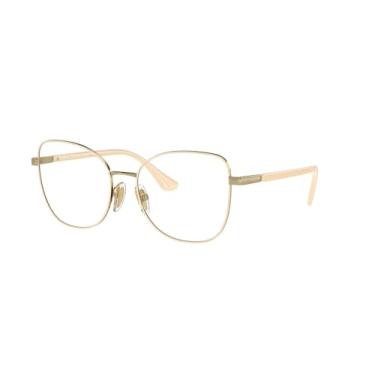 Imagem de Armação para Óculos Vogue Eyewear 0VO4287L 5120 Tam 54 / Marrom Claro/Ouro