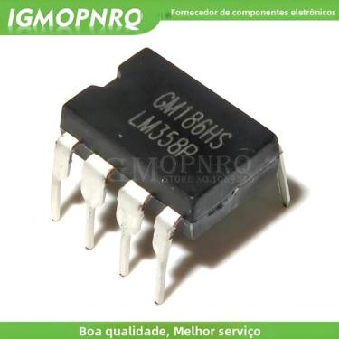 Imagem de Circuitos Integrados Dual Op Amps DIP8 Pacote Com 10 Unidades LM324 LM
