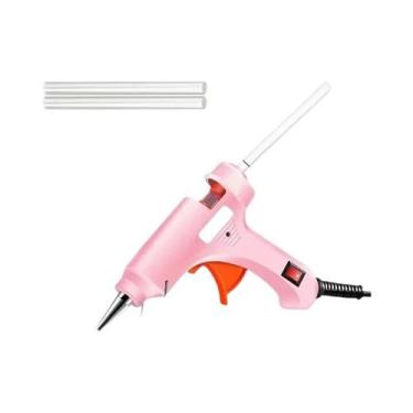 Imagem de Pistola De Cola Quente 70W Com Bastões De Cola Premium De 7mm, Conjunt