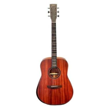 Imagem de Violão Zellmer Provenance Folk Mahogany Brilhante Corpo Solido