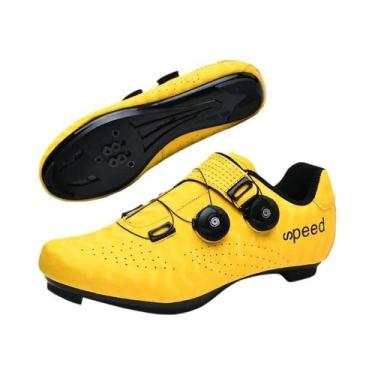 Imagem de Sapatos De Ciclismo Unissex Respiráveis, Antiderrapantes E Resistentes