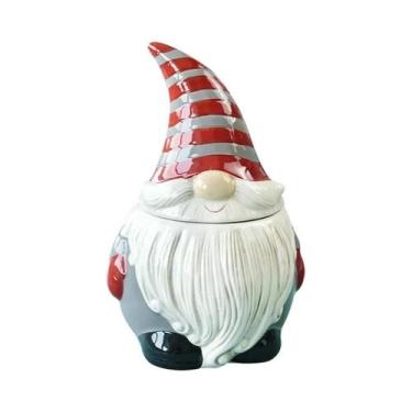 Imagem de Conjunto De Louças Cerâmicas Do Papai Noel Nórdico, Prato, Talheres, E