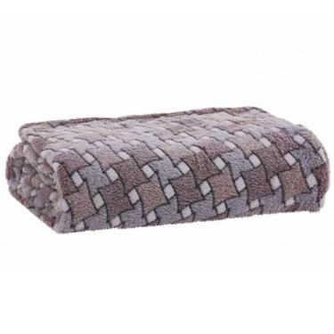 Imagem de Manta King Flannel Sollievo com Relevo Pastilhas Jolitex