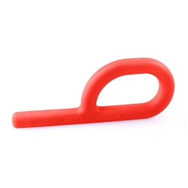 Imagem de Mordedor Grabber Liso (Sem Textura) - Ark Therapeutic, Vermelho (Padrã