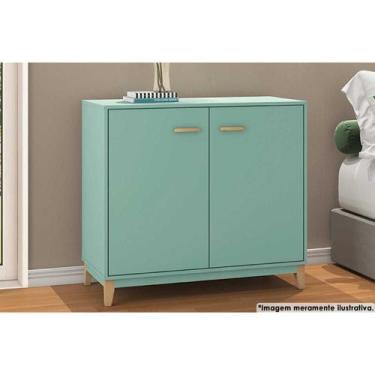 Imagem de Buffet de Sala Jantar LE6009 2 Portas Oliva - Movelbento