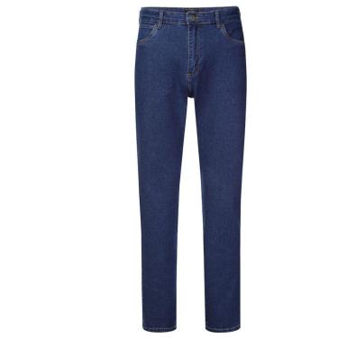Imagem de Calça Jeans Masc Straight Slim C/ Elastano Vilejack VMCI0033 Cor:;Tamanho:38-Masculino