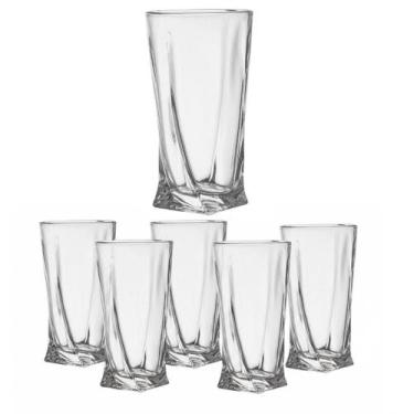 Imagem de Jogo Com 6 Copos 270ml Cristal Ecológico Twist Casambiente