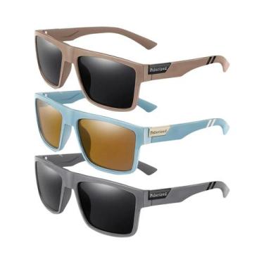 Imagem de Óculos De Sol Polarizados Unissex UV400 Para Esportes Ao Ar Livre, Pes