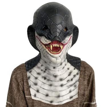 Imagem de Capacete Mask Snake Demon Halloween Creepy Serpent Creature - taiyuank