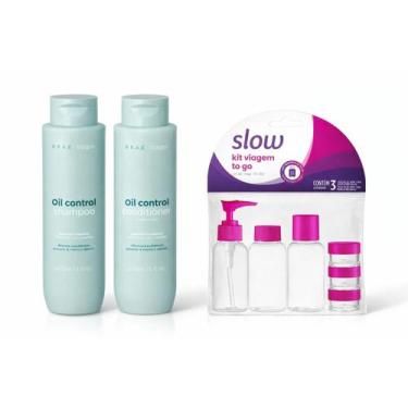 Imagem de Kit Braé Stages Oil Control Shampoo e Condicionador 250ml + Kit Viagem