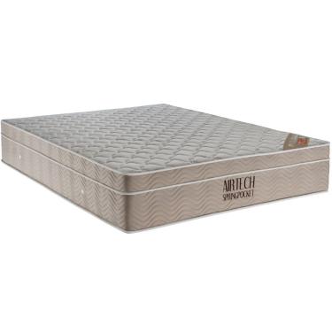 Imagem de Colchão de Espuma Casal Airtech Spring Pocket 138x188x30cm 1040420616 Ortobom Colchao Airtech Sp