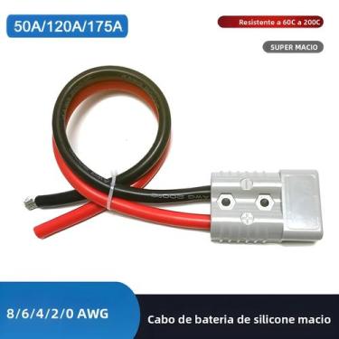 Imagem de Conector De Carregamento Rápido De Duplo Polo Para Empilhadeira Elétri