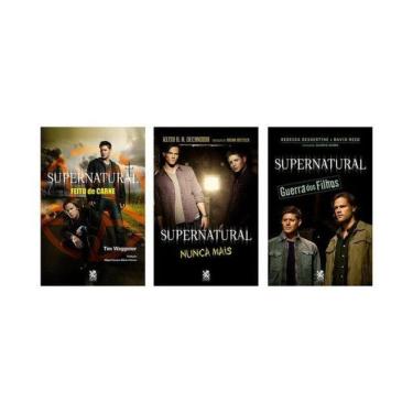 Imagem de Coleção Supernatural - Kit Com 3 Livros