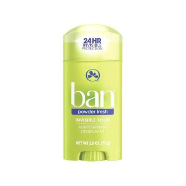 Imagem de Ban Deo Solid Invisivel Powder Fresh Azul - Desodorante 73g, 1, 73g