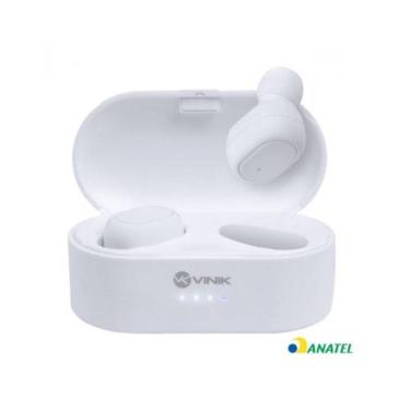 Imagem de Fone De Ouvido Vinik Bluetooth TWS Dots W1 Branco