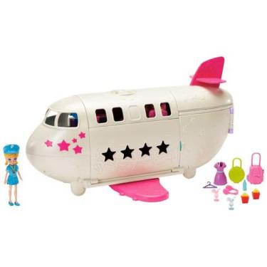 Imagem de Polly Pocket Mega Jato Fabuloso de Viagem - Mattel