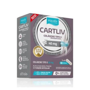 Imagem de Cartliv Colágeno Tipo II (60 caps) - Padrão: Único - Equaliv