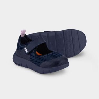 Imagem de Tênis Infantil Bibi Energy Baby 2.0 Azul Marinho com Rosa, 26