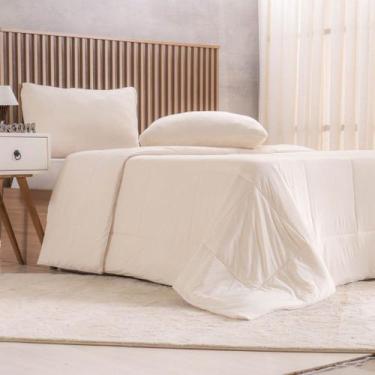 Imagem de Kit Cama Verão Queen Gelatto TermoFresh Edredom e Travesseiros Algodão